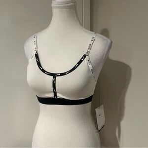 Nike Women's Black / White Sports Bra